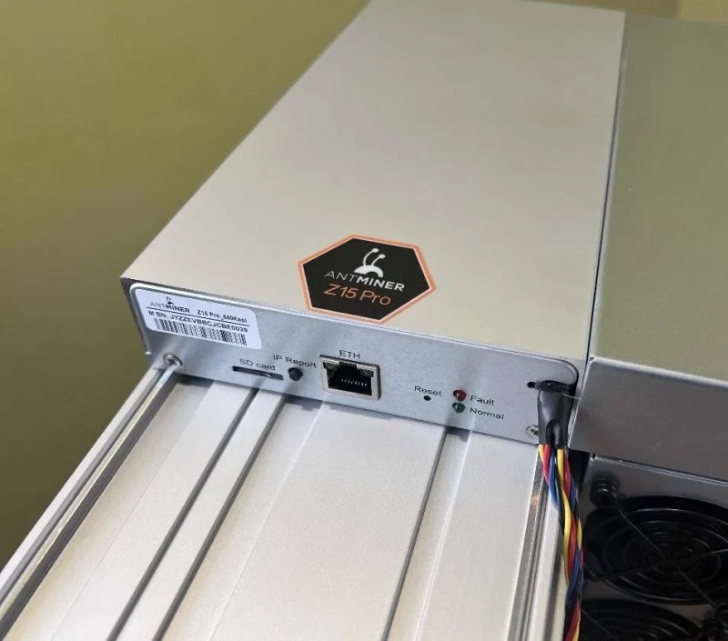 Z15 pro 840 Ksol/s Bitmain, asic, miner, zec, new! — фото 2