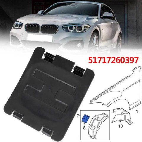 Заглушка/крышка/люк подкрылка BMW F30 F31 F20 F36 F32 51717260397