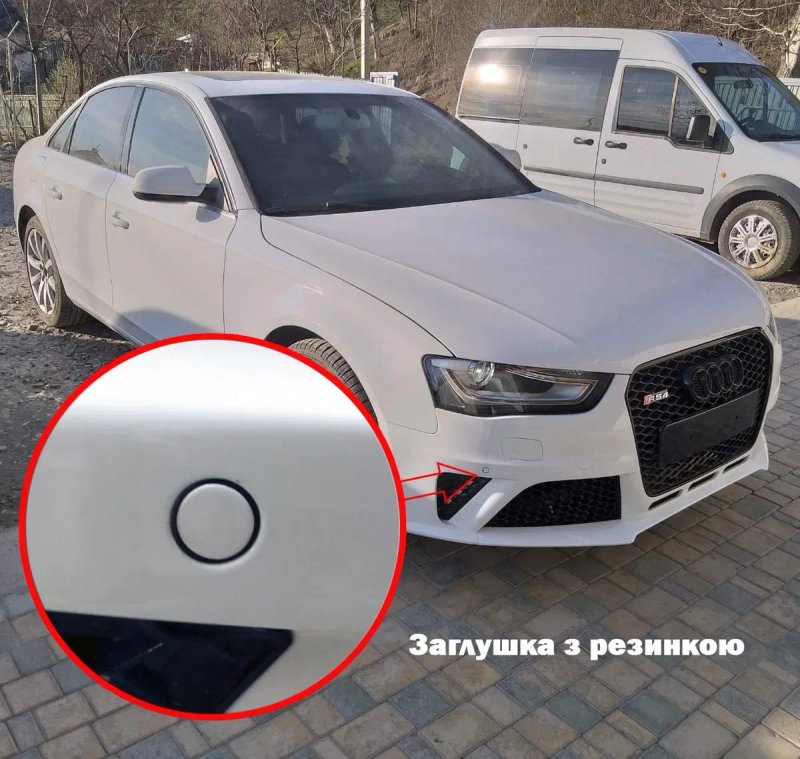 Заглушка парктроника, паркроник, датчик парковки VW Audi BMW Mercedes — фото 3