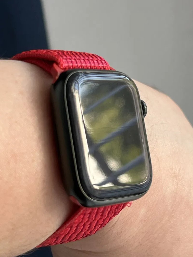 Захисна плівка пленка стекло Apple Watch повний екран — фото 3
