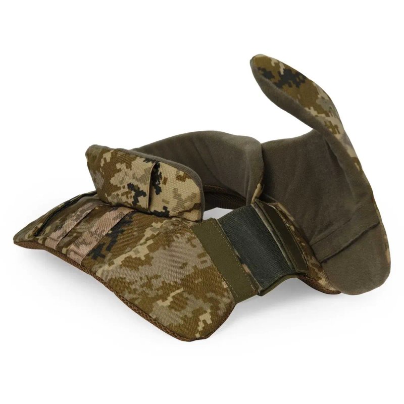 Захист шиї 1 класу ДСТУ Warmor Neck Protection 2.0 Койот Coyote НВМПЕ — фото 4