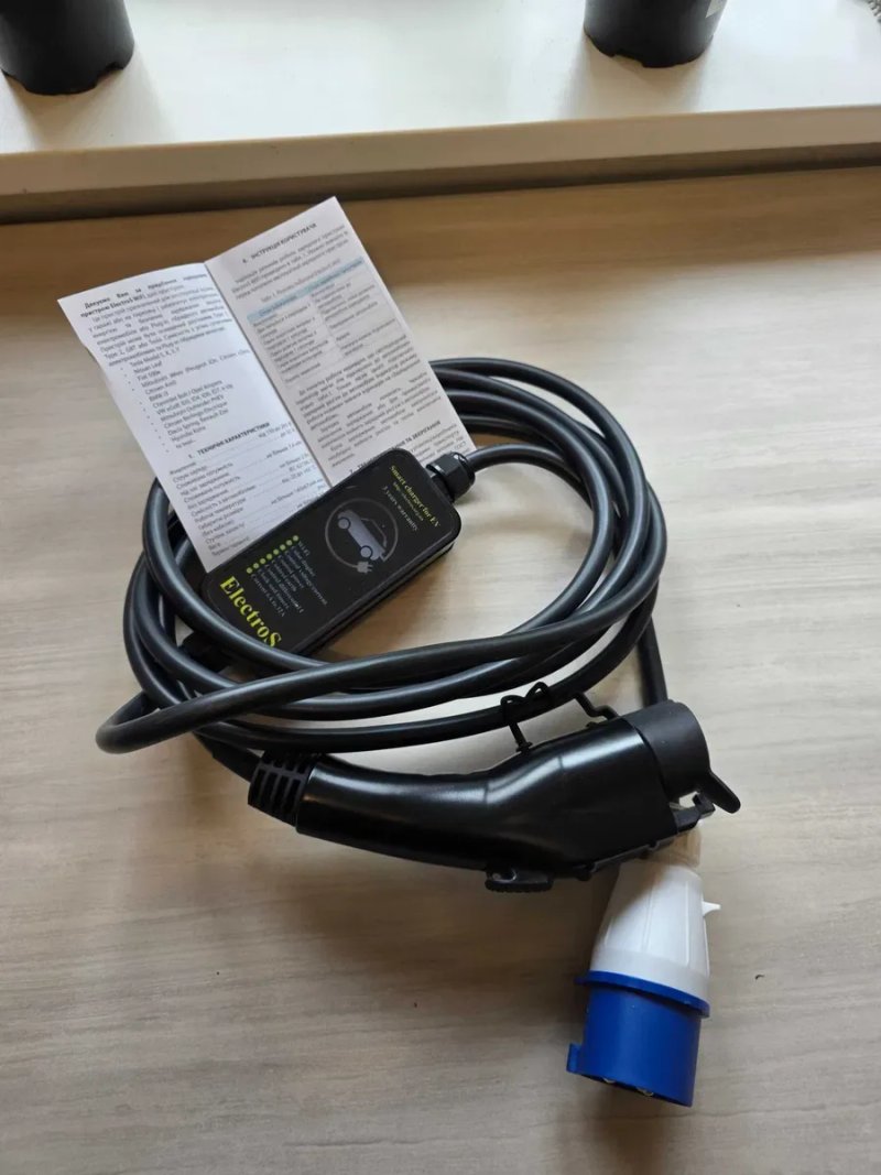 Зарядка для Tesla Type1 Type2 GB-T 7 кВт, 32А, 3.5 кВт 16А Wi-Fi — фото 8