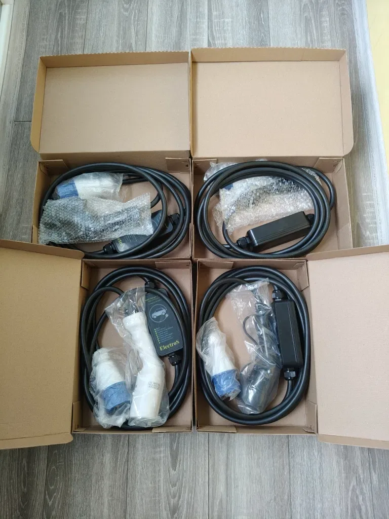 Зарядка TYPE 1/TYPE 2 TESLA Gbt ElectroS 7кВт 32А Полтава  3 РОКИ ГАРАНТІЯ Америка Європа Китай Гбт Тесла тайп 1 тайп 2 зарядний пристр — фото 8