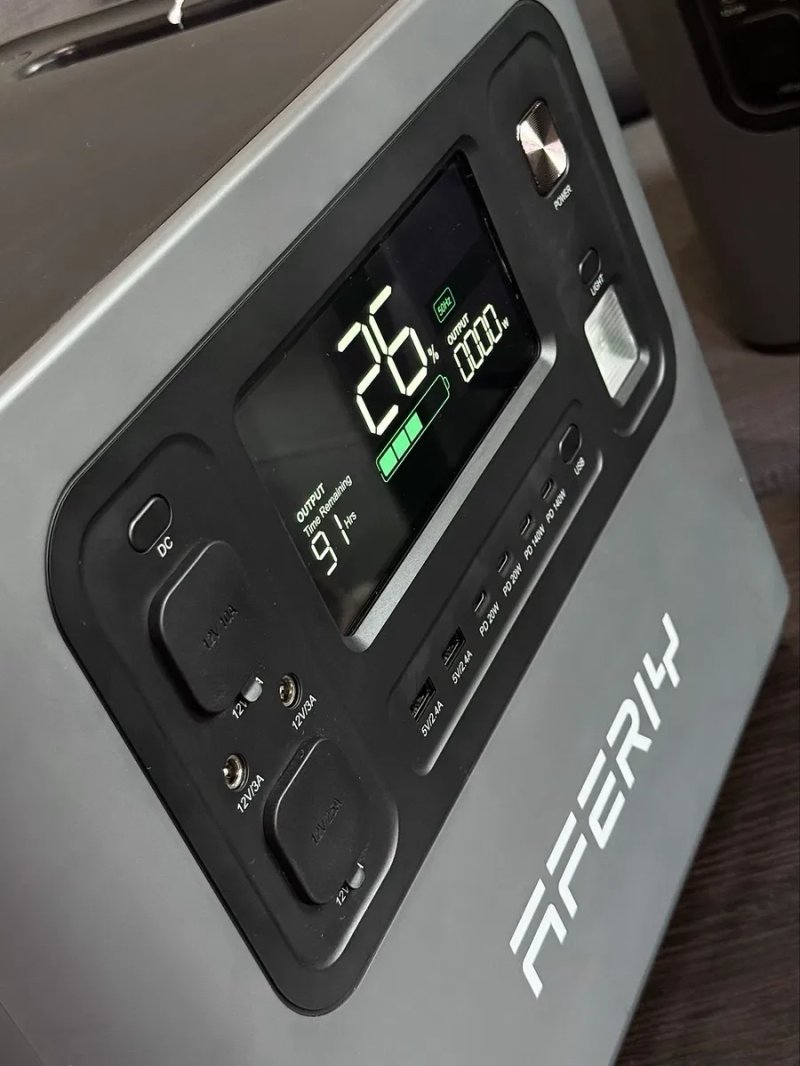 Зарядна станція Aferiy AF- P280 !! 2800 Вт, 2kw - 2048 Вт/год ! Електростанція для дому, UPS, ДБЖ ! Power station Aferiy Af-P280 Гарантія від магазину — фото 8