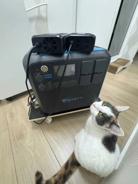 Зарядна станція Bluetti AC200MAX 2200W 2048Wh (LiFePO4, чистий синус, стан нової) як Ecoflow