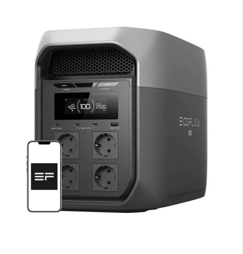 Зарядна станція ECOFLOW Delta 3 Max 2048 Wh