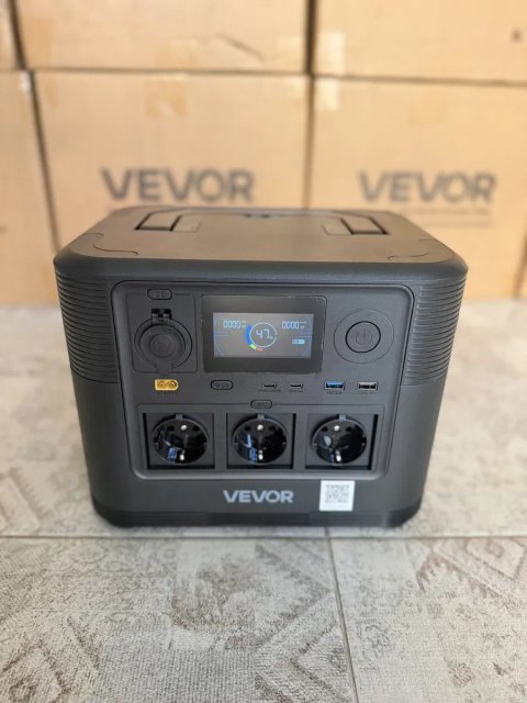 зарядна станція VEVOR (1008Wh / 1800W / LiFePO4)