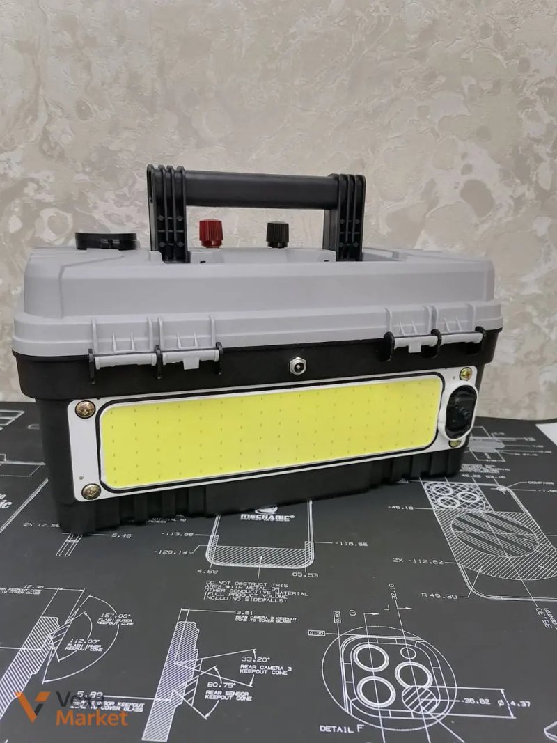 Зарядна станція Voktta 150 000 mAh з ДБЖ та USB/Type-C портами — фото 3