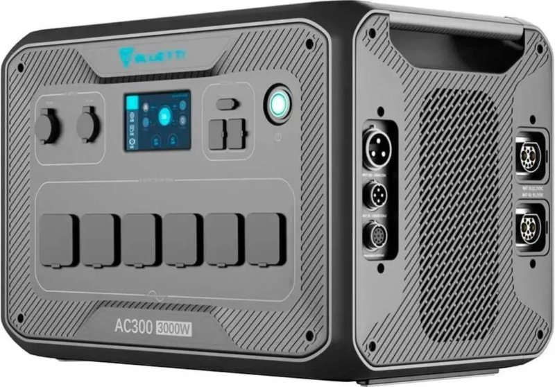 Зарядная   станция BLUETTI AC 300 + B500K 5120 wh Black — фото 2