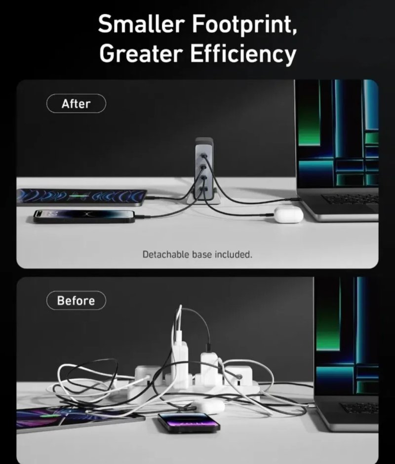 Зарядний пристрій Anker Prime 240W GaN (4 Ports) PD3.1 — фото 5