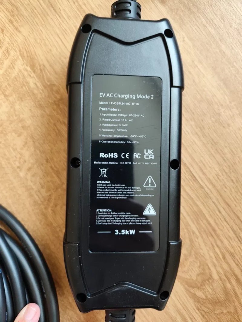 Зарядний пристрій Feyree 16А/32А 3,5 або 7 кВт Wi-Fi Type 1 Type 2 NACS GB/T — фото 4