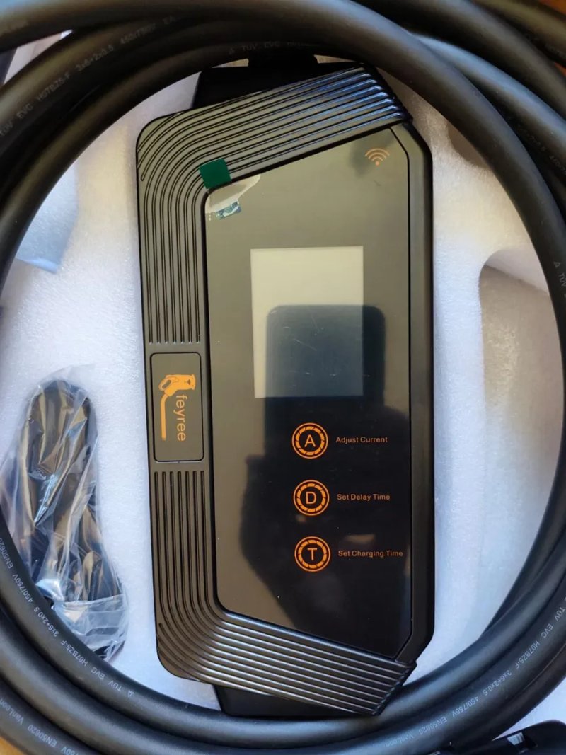 Зарядний пристрій Feyree 16А/32А 3,5 або 7 кВт Wi-Fi Type 1 Type 2 NACS GB/T — фото 7