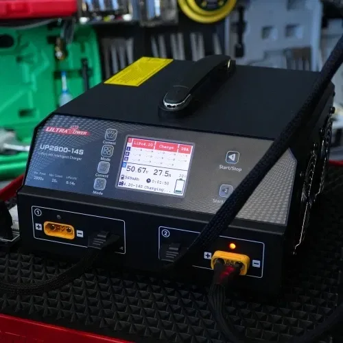 Зарядное 2-канальное устройство Ultra Power UP2800-14S — фото 5
