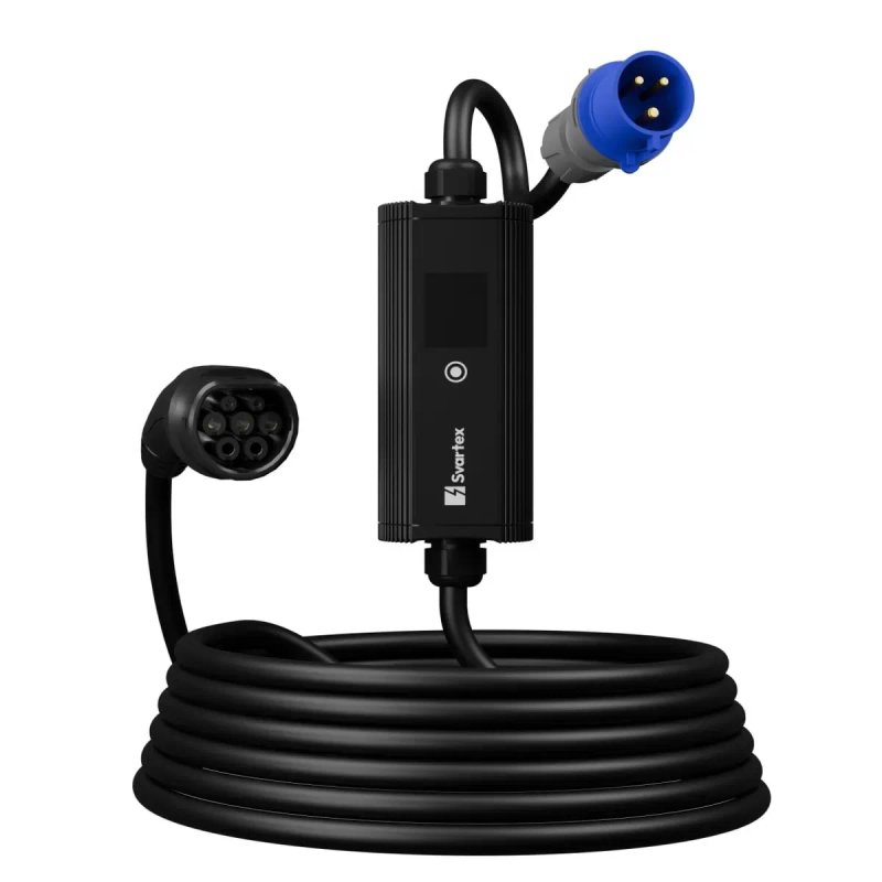 Зарядное устройство с WiFi SVARTEX 7.2 кВт 32а Тип1/Тип2/GBT/Tesla USA — фото 2