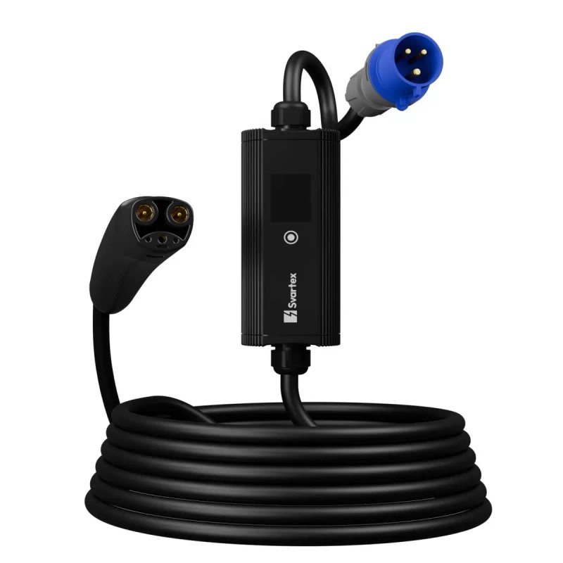 Зарядное устройство с WiFi SVARTEX 7.2 кВт 32а Тип1/Тип2/GBT/Tesla USA — фото 3