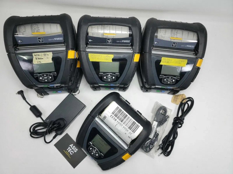 Zebra QLN420 принтер етикеток/чеків мобільний 101мм Bluetooth/USB НОВИЙ АКУМУЛЯТОР — фото 2