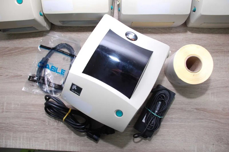 ZEBRA TLP2844-Z термотрансферний принтер етикеток наклейок 101мм USB — фото 2