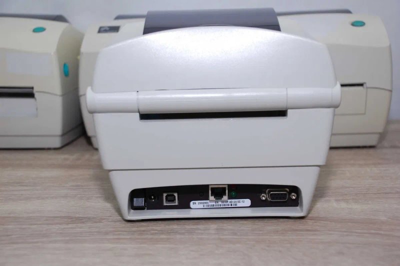 ZEBRA TLP2844-Z термотрансферний принтер етикеток наклейок 101мм USB — фото 4
