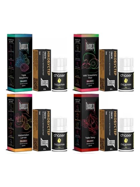 Жидкость Chaser BLACK ULTRA 30 мл — 11 вкусов