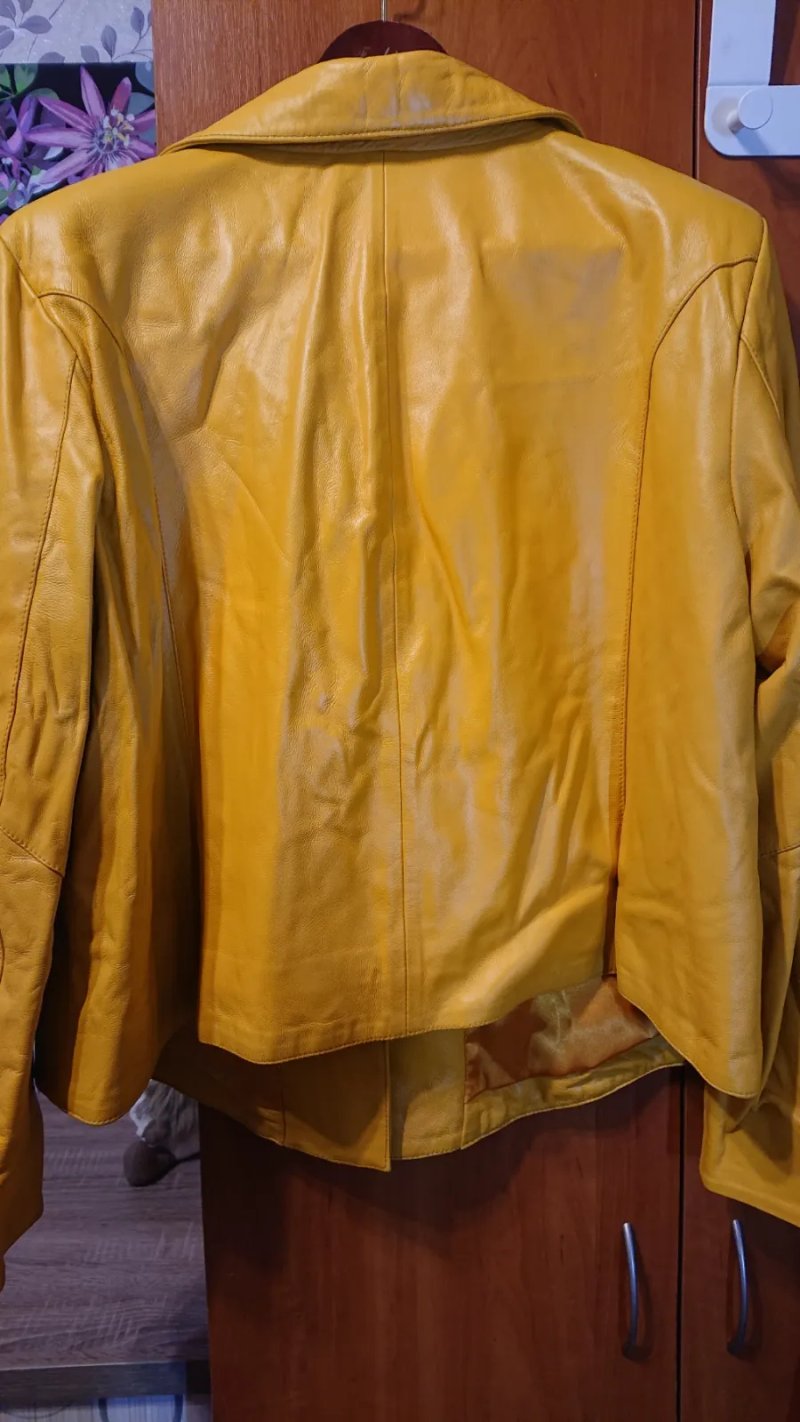 Жіноча шкіряна куртка VELAT PELLE, натуральна шкіра, 3XL–4XL — фото 5