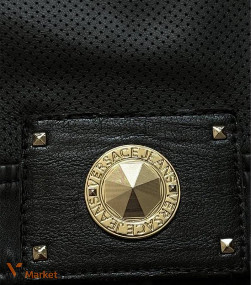 Жіноча шкіряна куртка Versace Jeans оригінал розмір XS — фото 2
