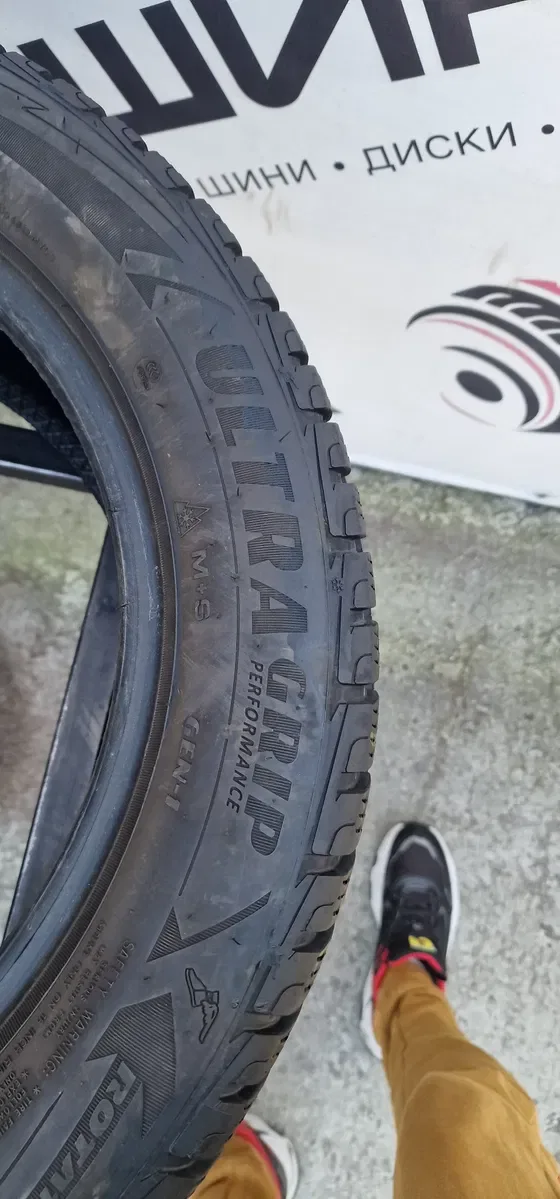 Зима 205/55/R16 4шт 7.8 мм Goodyear Ultragrip Performance Колеса Шини Склад — фото 6