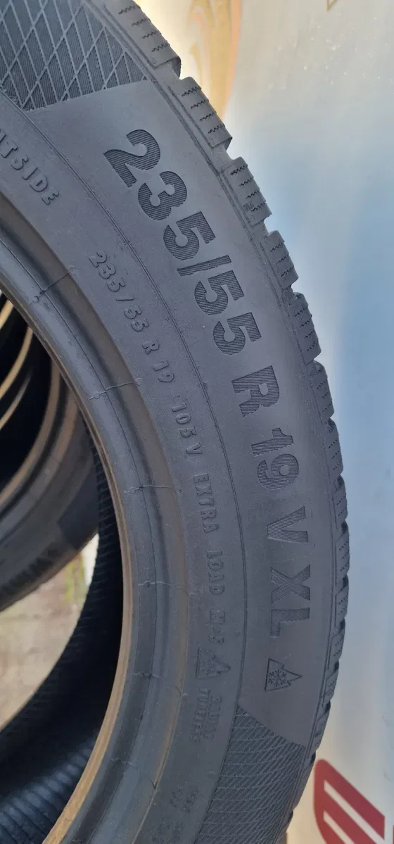 Зима 235/55/R19 4шт 7.7 мм XL Continental WinterContact Колеса Резина Шини Склад — фото 8