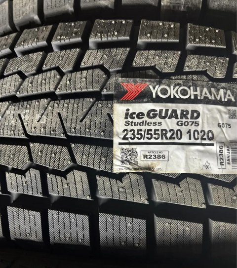 Зима 4шт 235/55R20 Yokohama IceGUARD G075
