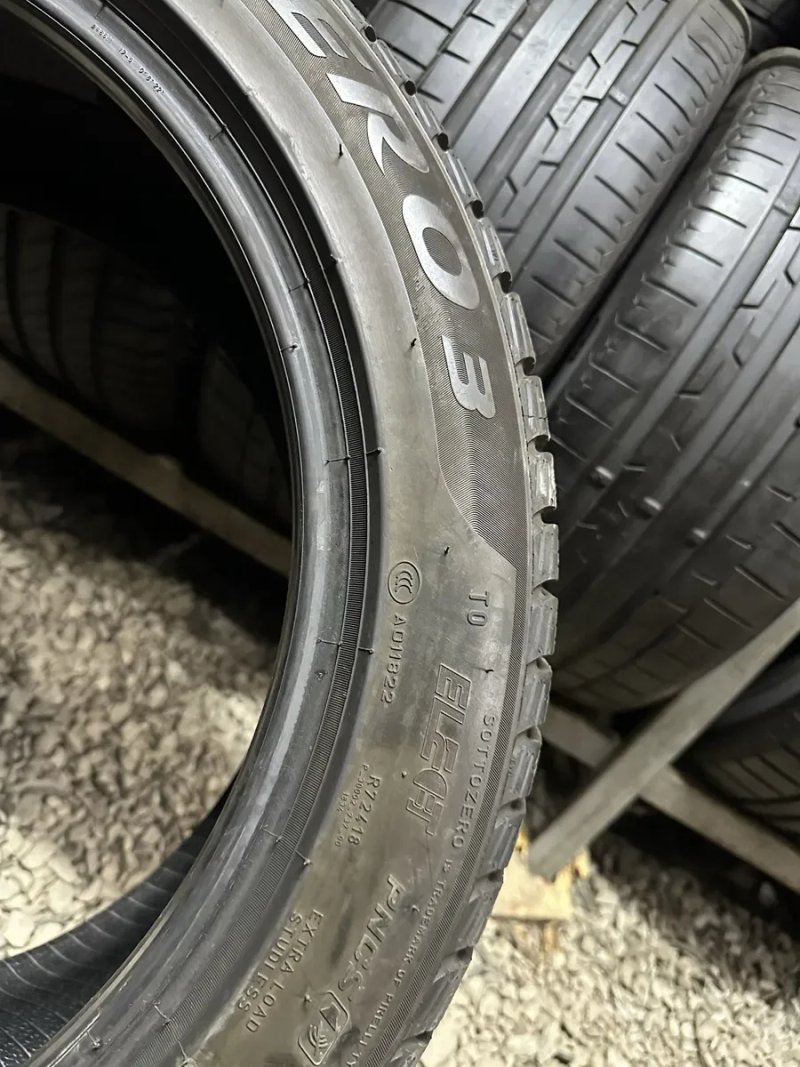 Зима Шини 255/45/19 Pirelli R19 Комплект 2023 95% Шумка Тесла — фото 6