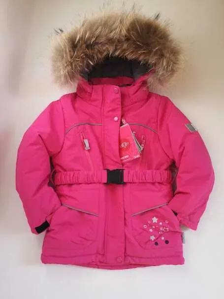 Зимова мембранна термо куртка 110, 116, 122, 128, 134 — фото 3