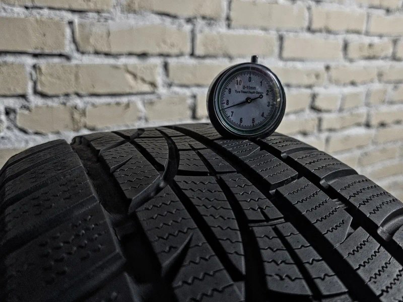 Зимова пара 225/60r17 Hankook | 7.5mm | 2022 | Made in Hungary | 2шт | Преміум шини | Ідеальний стан, без пошкоджень, без ремонтів, без дефектів — фото 3