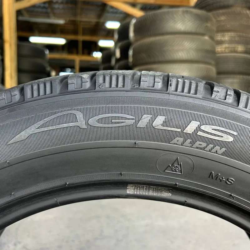 Зимова резина бу 215/60 R17C Michelin Agilis Alpin європейська 6 мм пара або комплект — фото 5
