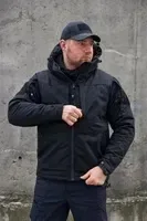 Зимова військова куртка Call Dragon M-65 Black | Omni Head | Тактична куртка для силових структур Чорний колір — фото 5