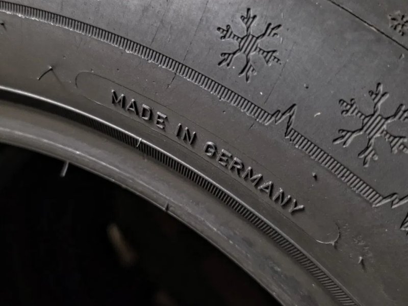 Зимові 205/55r16 Continental | 9/8mm | 2025 | Made in Germany | Преміум зимові шини | Комплект / 4шт | Ідеальний стан, без пошкоджень, без ремонтів — фото 8