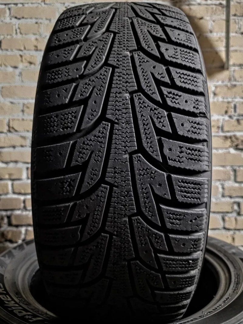 Зимові 215/55r17 Hankook | 7mm | 2025 | Made in Korea | Ідеальний стан, без пошкоджень, без ремонтів, без дефектів | Преміум шини | Комплект / 4шт — фото 4