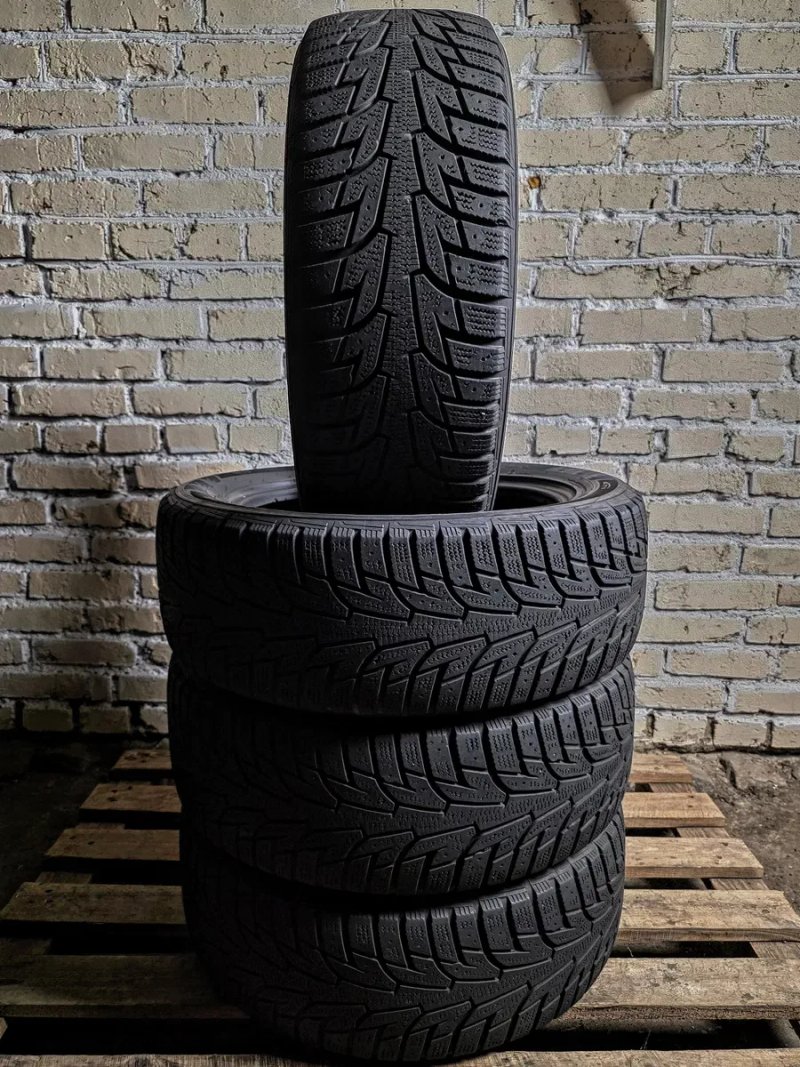 Зимові 215/55r17 Hankook | 7mm | 2025 | Made in Korea | Ідеальний стан, без пошкоджень, без ремонтів, без дефектів | Преміум шини | Комплект / 4шт — фото 5