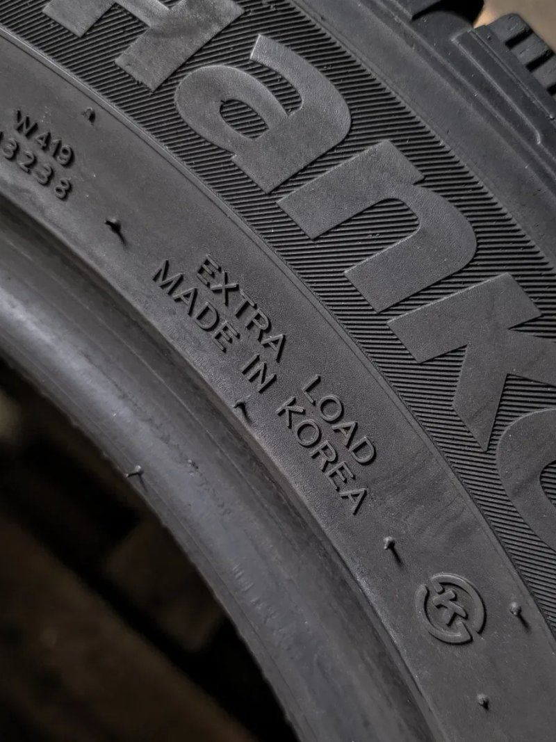 Зимові 215/55r17 Hankook | 7mm | 2025 | Made in Korea | Ідеальний стан, без пошкоджень, без ремонтів, без дефектів | Преміум шини | Комплект / 4шт — фото 7
