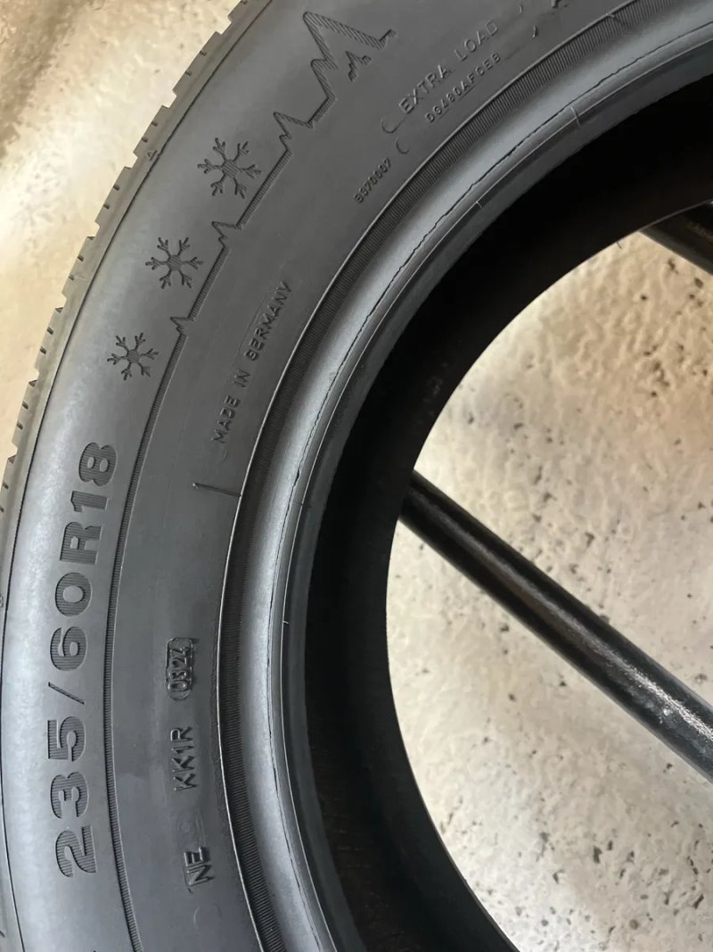 Зимові шини‼️235/60 R18 Dunlop WinterSport5 107Н 7мм 2024рік — фото 6