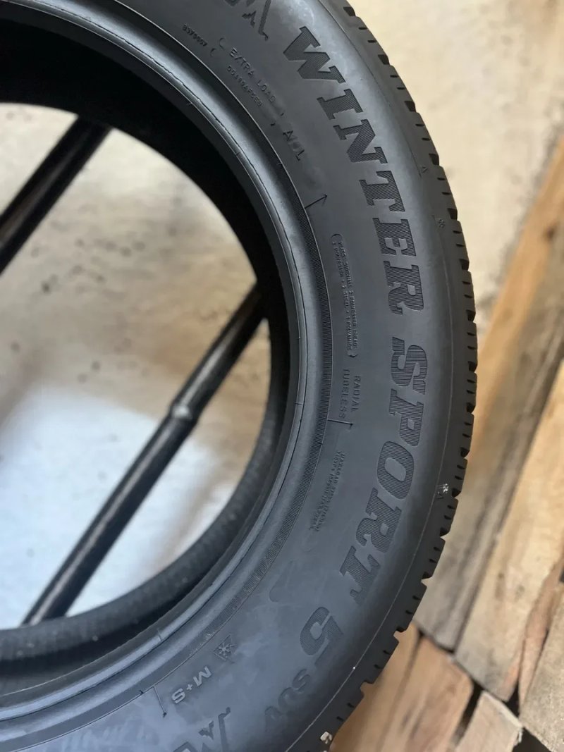 Зимові шини‼️235/60 R18 Dunlop WinterSport5 107Н 7мм 2024рік — фото 7