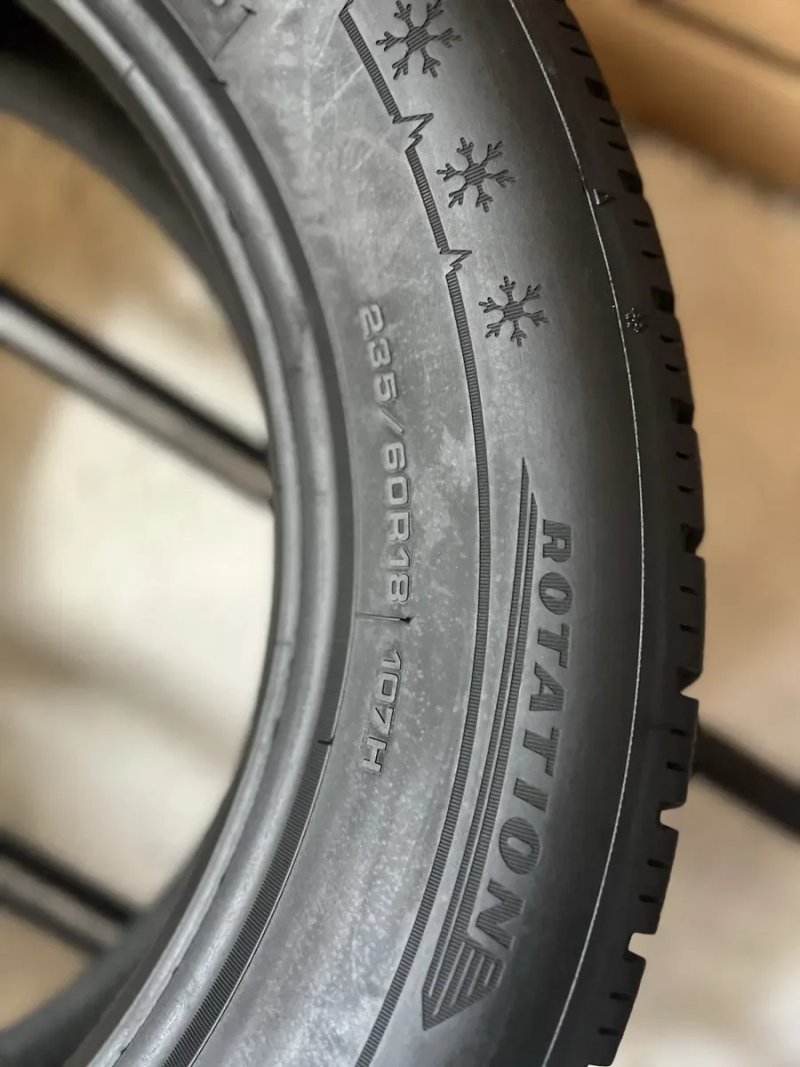 Зимові шини‼️235/60 R18 Dunlop WinterSport5 107Н 7мм 2024рік — фото 8