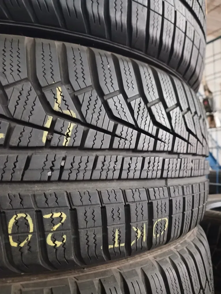 Зимові шини б/у 205/55 R17 91H Hankook Winter I*Cept Evo 2 склад шин з Європи — фото 4