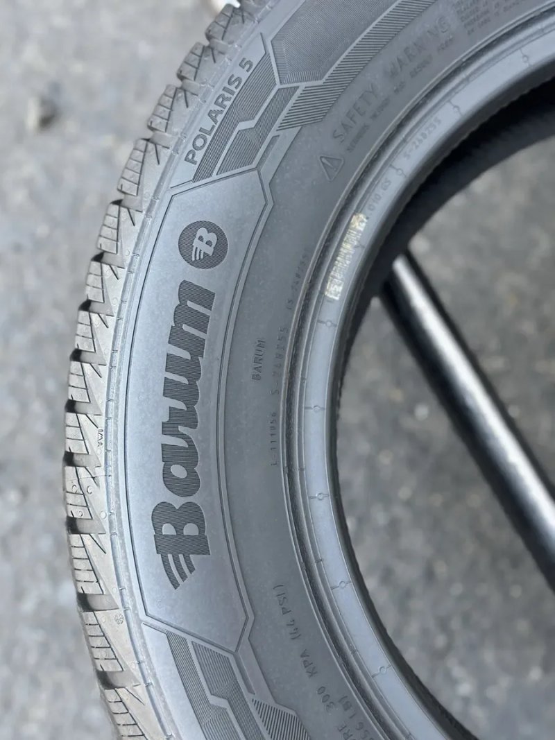 Зимові шини‼️Barum Polaris5 91T 195/65 r15 7.9мм 2025рік‼️Зимові шини‼️ — фото 6