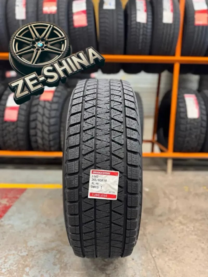 Зимові шини Bridgestone Blizzak DM-V3 265/65 R18 116T XL 2026 Японія Land Cruiser 250 300 LX Нові — фото 4