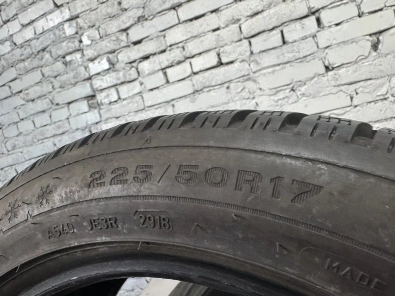 Зимові шини Dunlop 225/50 R17 — фото 5