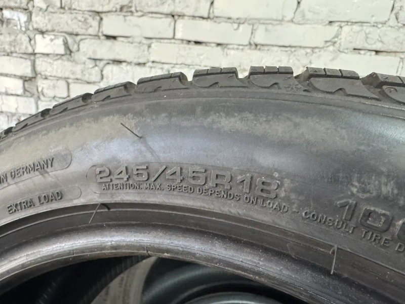 Зимові шини Goodyear 245/45 R18 резина RunFlat — фото 5