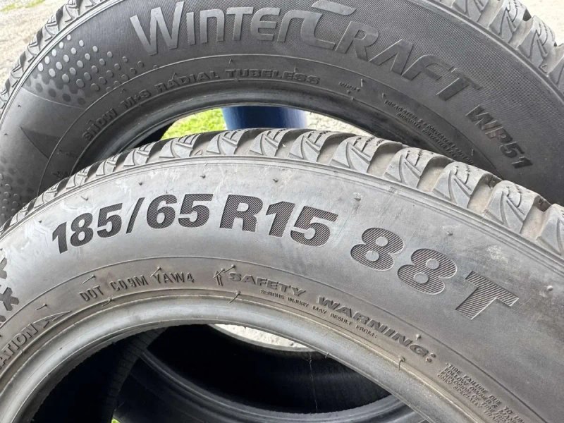 Зимові шини KUMHO 185/65 r15 — фото 5
