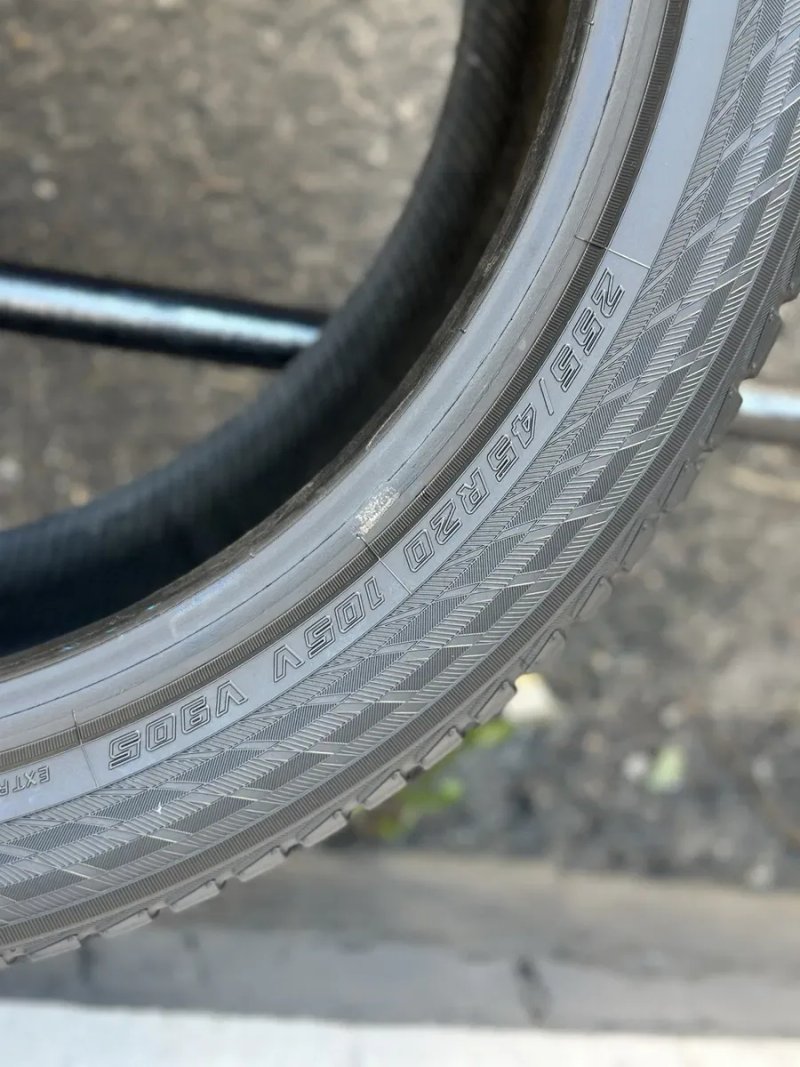 Зимові шини‼️Yokohama BluEarth winter 105V 255/45 r20 7.4мм 2024рік‼️Зимові шини‼️ — фото 6