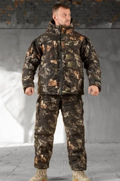 Зимовий костюм Бушлат+комбез Gortex