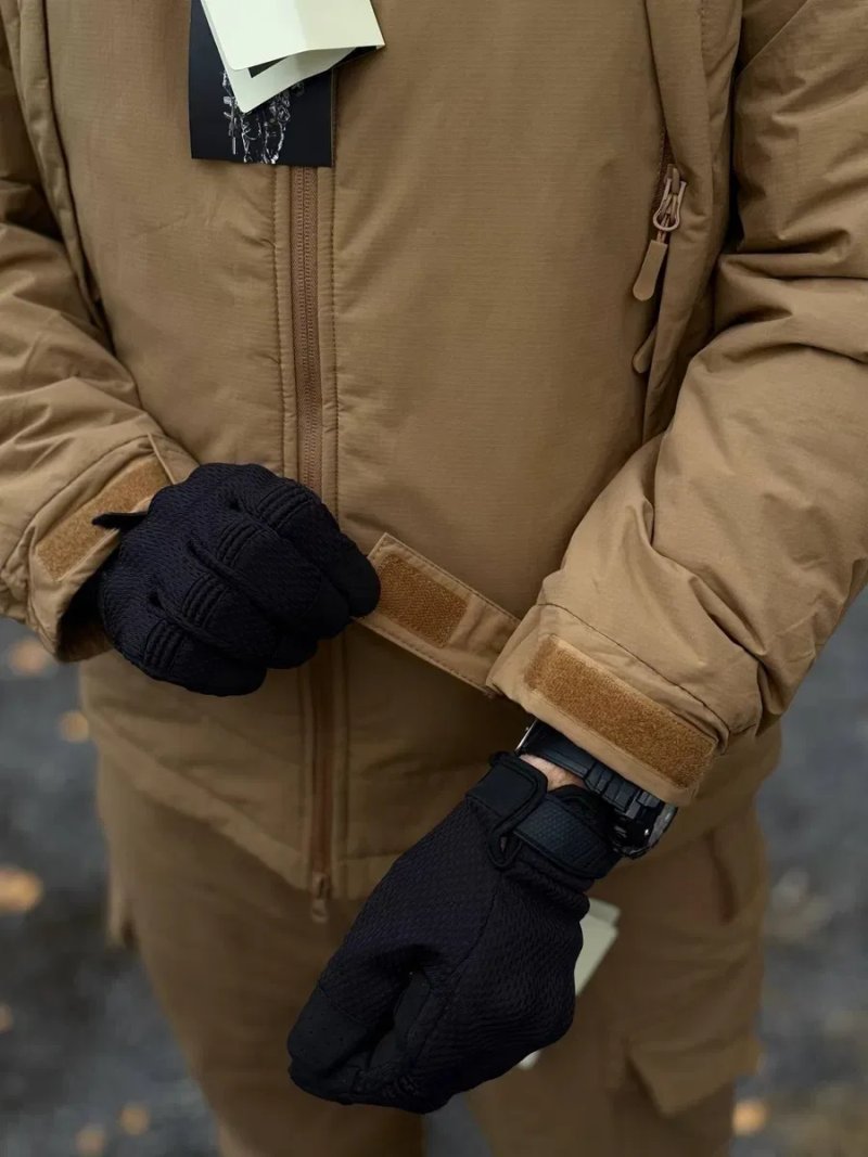 Зимовий костюм Level 7 Gen III койот ECWCS 7 шар куртка штани -40°C — фото 4