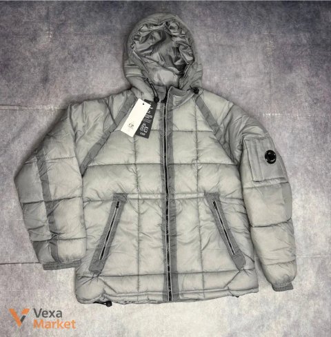 Зимовий пуховик C.P. Company сірий